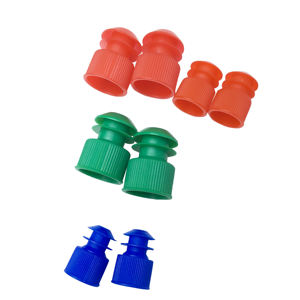 Bouchon de <span class=keywords><strong>tube</strong></span> à essai personnalisé en plastique PE lisse en forme d'aile <span class=keywords><strong>pour</strong></span> laboratoire 12mm 13mm 16mm - Product Image 1