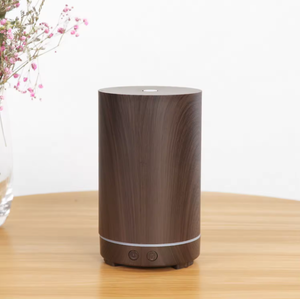 Diffuseur d'arômes ultrasonique à effet bois, humidificateur silencieux à brume froide, minuterie réglable, machine à parfum aux huiles essentielles pour la maison - Product Image 5