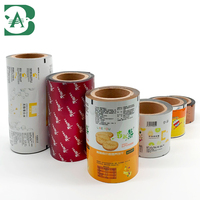 Rouleaux de film plastique transparent de qualité alimentaire en aluminium pour emballage, sachets et pochettes de conservation des aliments, film OPP en rouleau