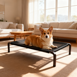 Cama para Mascotas Rectangular de Acero Resistente con Marco de Hierro Forjado, Malla Lavable Extraíble, Solo Lavado a Mano, Venta al Por Mayor del Fabricante - Product Image 5