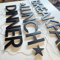 Enseigne commerciale personnalisée, lettres en relief 3D, enseigne rétroéclairée, signalétique extérieure pour magasins, logo mural, acier inoxydable, entreprises, hôpitaux