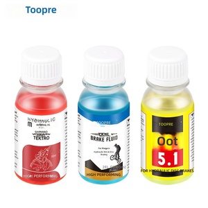 TOOPRE Aceite Mineral/DOT 5.1 <span class=keywords><strong>para</strong></span> <span class=keywords><strong>Frenos</strong></span> de Disco de Bicicleta de Montaña y Carretera, Fluido Universal de Alto Rendimiento <span class=keywords><strong>para</strong></span> Sistema de <span class=keywords><strong>Frenos</strong></span> de Disco Hidráulicos - Product Image 1