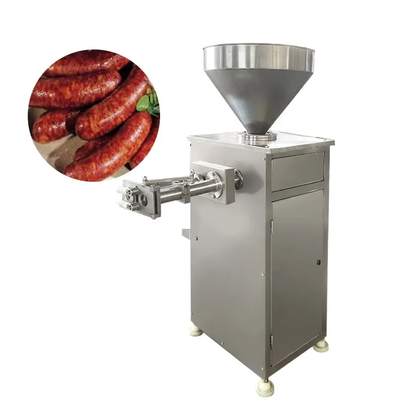ماكينة صنع محشو اللحم والنقانق والدجاج للربط مع إنتاج كهربائي عالي الإنتاجية لأغراض الغزل