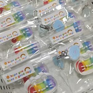 ของเล่นบีบแมวน่ารักสีรุ้ง เนื้อเจลลี่เหนียวหนึบ บรรเทาความเครียด ของขวัญสำหรับวัยรุ่นและผู้ใหญ่ พกพาสะดวก - Product Image 2