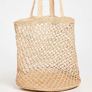 Custom Ladies Braided Handles Raffia Tote <b>Bag</b> Portable Spring Summer Autumn Travel Shoulder <b>Netting</b> Open Beach Vacation - Product Image 5
