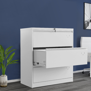 ตู้เหล็กสำนักงานแบบมีลิ้นชัก2/3/4ลิ้นชักจัดเก็บเอกสารด้านข้างพร้อมล็อคแข็งแรงและทนทานปรับแต่งได้ง่าย - Product Image 2