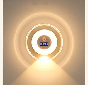 Foco de luz inteligente con Sensor de cuerpo humano, lámpara LED inalámbrica para el hogar, dormitorio, armario, lámpara de baño, luz nocturna de carga para pasillo - Product Image 1