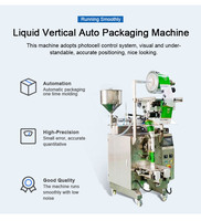 Machine d'emballage automatique à grande vitesse pour sachets triangulaires de jus, de glaces et de gelées, et pour l'emballage d'eau