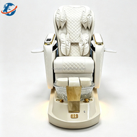 Fauteuil de pédicure électrique professionnel pour salon de manucure et spa, massage corporel complet, drainage automatique sans tuyau, bain à jets magnétiques, lampe LED