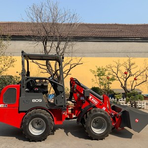 HZM articolato Mini pale ruote caricatore frontale HZM809 per la <span class=keywords><strong>vendita</strong></span> Perkins motore Epa Tier 4 pale ruote 900KG - Product Image 3