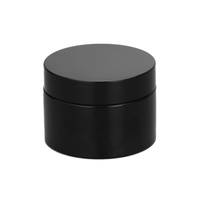 Pots cosmétiques vides en PP ronds à large ouverture de 5 mm, non toxiques, pour crème contour des yeux, avec couvercle et impression sérigraphiée, emballage en boîte plastique