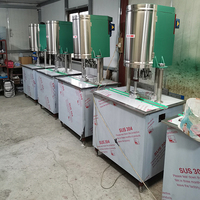Máquina automática de sellado y llenado de latas de cerveza, sellador de latas de lata de vidrio de alta velocidad