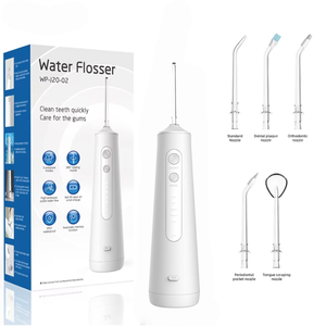 <span class=keywords><strong>Irrigador</strong></span> Bucal Portátil de Viaje de 180 ml, Hilo Dental de Agua, Resistente al Agua IPX7, Recargable por USB-C, Eléctrico, para Limpieza Dental e Higiene Bucal - Product Image 2