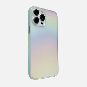 Colorful Sublimation Phone Cases for iPhone 12 13 14 Pro Max Clear Cell Phone Case Multi Pure color Matte Hard PC Phone Case