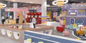 Jeu de rôle commercial pour enfants tout neuf Cash Counter Pretend Supermarket <span class=keywords><strong>House</strong></span> Game en fibre de verre pour les occasions scolaires - Product Image 4