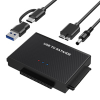Cable adaptador E-yield Usb a Sata Ide, transferencia de datos externa para disco duro de 2,5 y 3,5 pulgadas, para almacenamiento de ordenador portátil de escritorio