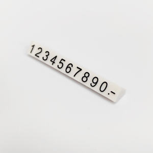 Moderne Compacte Plastic Prijs Kubus Standaard Abs Numerieke Tags Voor Gemakswinkels Winkels Winkel Display Rekken - Product Image 1