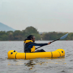 Kayak Inflable Ultraligero para una Persona, con Mochila de Transporte, Bote de Pesca - Product Image 3