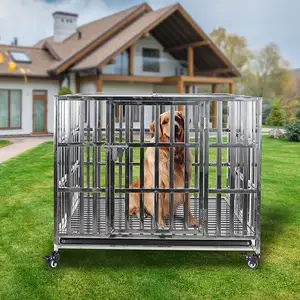 2024 מכירות חמות מתכת כלוב כלב גדול כלוב חזק כלובי חיות מחמד גדולים