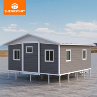 Villa capsule modulaire préfabriquée pliable, portable, étanche et résistante aux tremblements de terre, 1234, avec une ou deux chambres, maison-conteneur extérieure