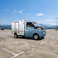 Nueva Furgoneta de Carga Eléctrica Pura 2026, 2 Asientos, Motor de 15kW, Carga Rápida, Autonomía de 201-300km, Batería de 30kWh para Comercio Electrónico