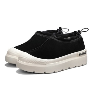 Botas de Nieve de Invierno para Hombre y Mujer, de Cuero Genuino, Forradas de Lana, Impermeables, Antideslizantes, Diseño Grueso, con Peluche para Otoño y Temporadas Cortas - Product Image 5