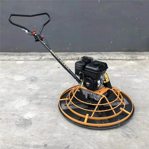 Betonnen Bestrating Polijstmachine Hand Duw Lopen Achter Troffel Benzine/Elektrisch Aangedreven Troffel Prijs - Product Image 5