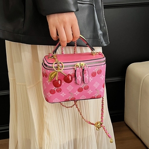 2026 New Geometric Luxury Print Zipper Chain <b>Handbag</b> Box Shoulder Crossbody <b>Small</b> Square.2601 - Product Image 2