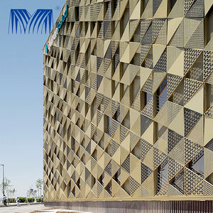 Mur rideau en aluminium décoratif extérieur durable, de haute qualité, offrant une protection thermique et une résistance à la corrosion - Product Image 5