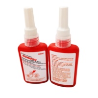 Colle à vis de 50ml avec adhésif liquide anaérobie rouge PTFE pour joints de tuyaux