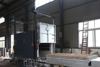 Four de reculage à charbon de bois de type chariot T3-3200KW-10, capacité 800 kg/h, température de travail 980°C pour le soulagement des tensions métalliques