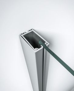 Perfil de Aluminio Mecanizado por CNC para Puertas de Vidrio de Aluminio en Edificios Residenciales y Comerciales, Acabado de Fábrica OEM CNW Aluminum - Product Image 1