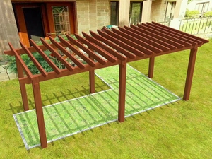 Arbre à vigne commercial <span class=keywords><strong>en</strong></span> aluminium, finition poudrée blanche, moderne, grande taille, support de grimpement extérieur pour jardin et terrasse - Product Image 4