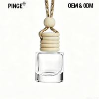 Diffuseur de parfum vide pour voiture, flacon suspendu, 8-12 ml, désodorisant esthétique de luxe, forme personnalisée pour tableau de bord