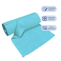 OEM ODM Fabrik Großhandel Wasserabsorbierende Fusselfreie Waschbare Abreißbare Mikrofaser-Handtuchrolle Schnelltrocknend Textil für den Täglichen Gebrauch Haushaltsprodukte