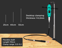 3.2mm bricolage stylo de gravure électrique ensemble Mini Kit d'outils rotatifs pour Sculpture forage meulage polissage sculpture
