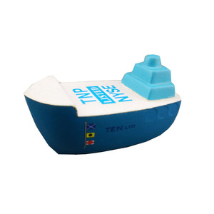 Custom Logo Slow Rising PU Foam Stress Ball Steamer Shape <strong>Funny</strong> <strong>Toy</strong> for Girls Aged 5 to 7 Years - Product Image 6