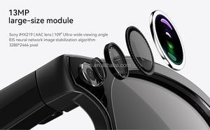 Lunettes intelligentes W AI 3 Pro Sports avec intelligence artificielle, lunettes de soleil intelligentes avec caméra et traduction, assistant IA personnalisé, intégrant Chat GPT - Product Image 3