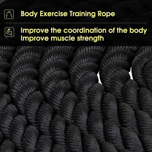 <span class=keywords><strong>Corde</strong></span> de <span class=keywords><strong>musculation</strong></span> épaisse pour l'entraînement physique, la <span class=keywords><strong>musculation</strong></span>, la perte de poids et le renforcement des bras - Product Image 3