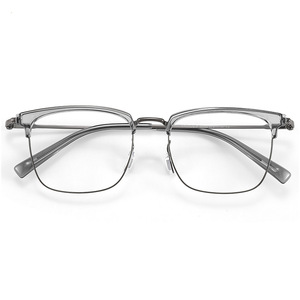 Monturas de Gafas Rectangulares de Diseño Danyang 26026, Titanio Puro, Ligeras, para Hombre, Montura Completa, Lentes de PC - Product Image 2