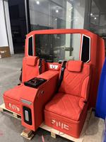 Cloison complète avec couvercle de klaxon en verre atomisé TV Lift Boîte de rangement pour Benz V Class Vito Metris Sprinter