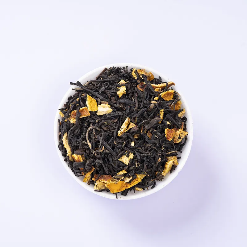 Limon siyah çay aroması özelleştirilmiş meyve lezzet çay toptan özel etiket en kaliteli kuru meyve çay