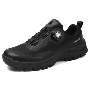 Scarpe Traspiranti Senza Lacci con Fibbia Girevole <span class=keywords><strong>per</strong></span> Uomo, Taglie Grandi, Sneakers Casual con Chiusura Rapida <span class=keywords><strong>per</strong></span> <span class=keywords><strong>Camminata</strong></span> e Attività all'Aperto - Product Image 2