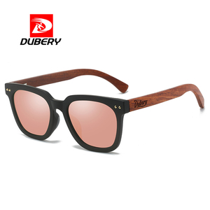 Lunettes de soleil classiques de mode DUBERY, monture en bois polarisé<span class=keywords><strong>e</strong></span>, pour hommes, prix de gros, lunettes de soleil protectrices 2025 - Product Image 6