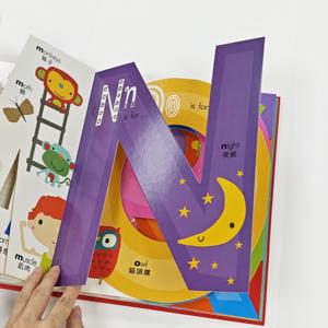 หนังสือกระดาษแข็งสำหรับเด็กคุณภาพสูงพิมพ์ลายสำหรับเด็กหลากสีพร้อมปกแข็งสำหรับเด็กหนังสือเด็กภาษาอังกฤษที่สามารถปรับแต่งได้ - Product Image 4
