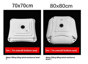 FEAMONT esterno pieno d'acqua con bandiera telescopica in alluminio pennone 3m/7m - Product Image 5