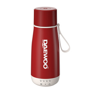 Daewoo Electric Heating Cup D5 Milk Candy White Stainless Steel <b>Keep</b> <b>Warm</b> Portable Travel <b>Kettle</b> - Product Image 5