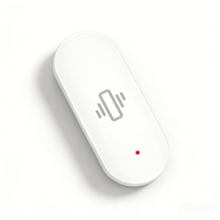 Capteur intelligent de température et d'humidité Zigbee, moniteur d'humidité intérieure, contrôleur, fonctionne avec Alexa Google Home
