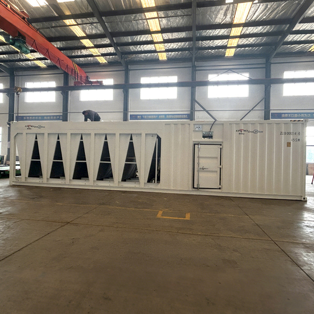 DrolinBox American 40ft Bitcoin Mining Data Center in Containers 192 Units S21 Hydro Turnkey