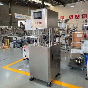 Machine de mise sous vide électrique pour légumes en conserve et boissons, pour l'emballage en caisse avec matériau en bois - Product Image 2